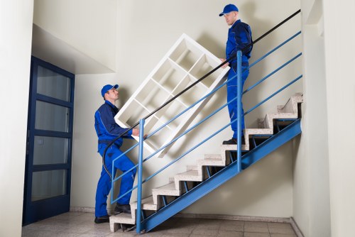 Illustration of a customer complaint being logged for storage service review