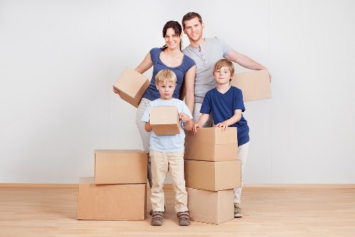 Secure filing cabinets used for document storage in Cranford