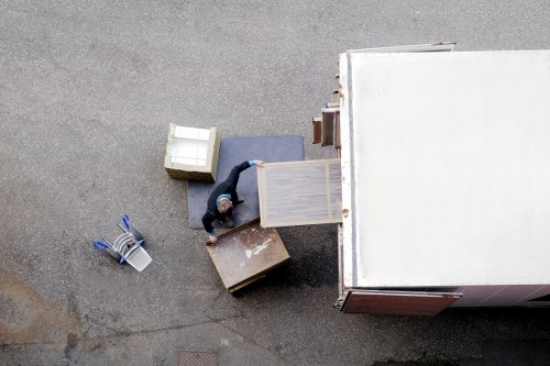 Space-saving storage furniture for a small Cranford office