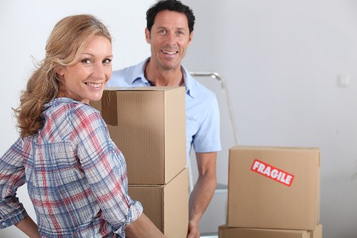 Seasonal household items organized in a Cranford storage space