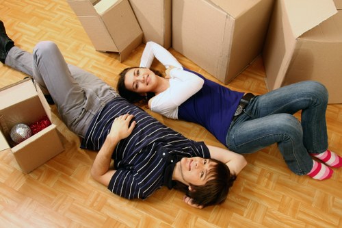 Packing boxes and fragile items for local removals in Cranford