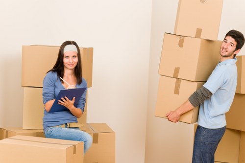 Organized storage facility for removals and storage in Cranford