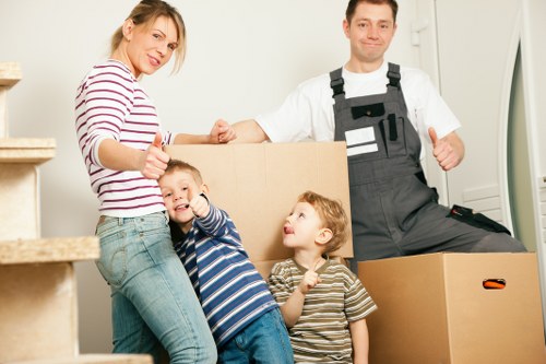 Organized packing supplies used by packing services in Cranford
