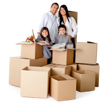 Furniture stored safely during a home move in Cranford
